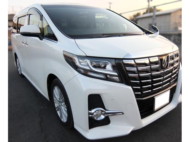 アルファード 2.5S Wムーンルーフ 純正フリップダウンモニター 両側パワースライドドア ETC Bカメラ クルーズコントローラー LEDヘッドライト(3枚目)