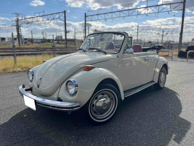 ビートル カブリオレ 車検9年5月 新品シートカバー 新品フロアーマット オープンカー(3枚目)