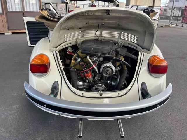 ビートル カブリオレ 車検9年5月 新品シートカバー 新品フロアーマット オープンカー(4枚目)