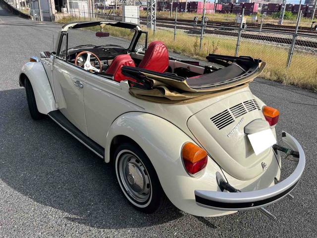 ビートル カブリオレ 車検9年5月 新品シートカバー 新品フロアーマット オープンカー(10枚目)