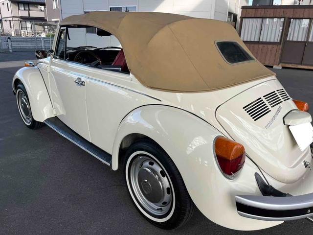ビートル カブリオレ 車検9年5月 新品シートカバー 新品フロアーマット オープンカー(18枚目)