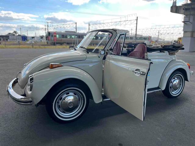 ビートル カブリオレ 車検9年5月 新品シートカバー 新品フロアーマット オープンカー(39枚目)