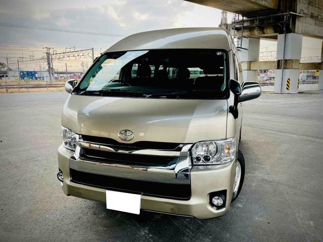 ハイエースワゴン グランドキャビン 新品ベットキット 10人乗り ドライブレコーダー ETC 電動スライドドア キーレスエントリー 電動格納ミラー 後席モニター AT アルミホイール CD 100V電源 盗難防止システム(22枚目)