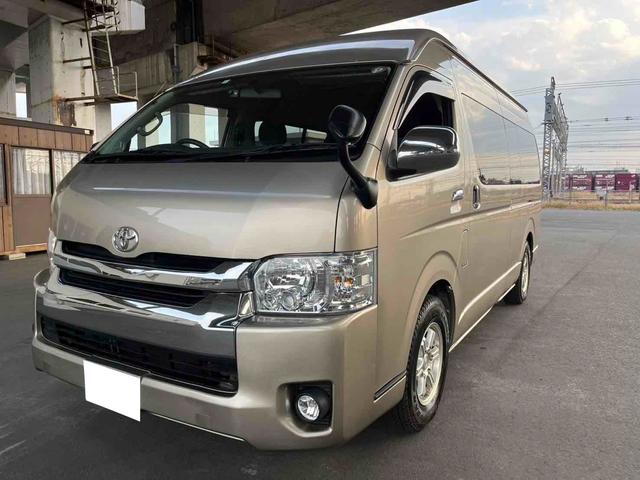 ハイエースワゴン グランドキャビン 新品ベットキット 10人乗り ドライブレコーダー ETC 電動スライドドア キーレスエントリー 電動格納ミラー 後席モニター AT アルミホイール CD 100V電源 盗難防止システム(23枚目)