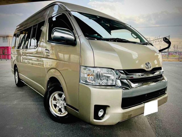 ハイエースワゴン グランドキャビン 新品ベットキット 10人乗り ドライブレコーダー ETC 電動スライドドア キーレスエントリー 電動格納ミラー 後席モニター AT アルミホイール CD 100V電源 盗難防止システム(43枚目)