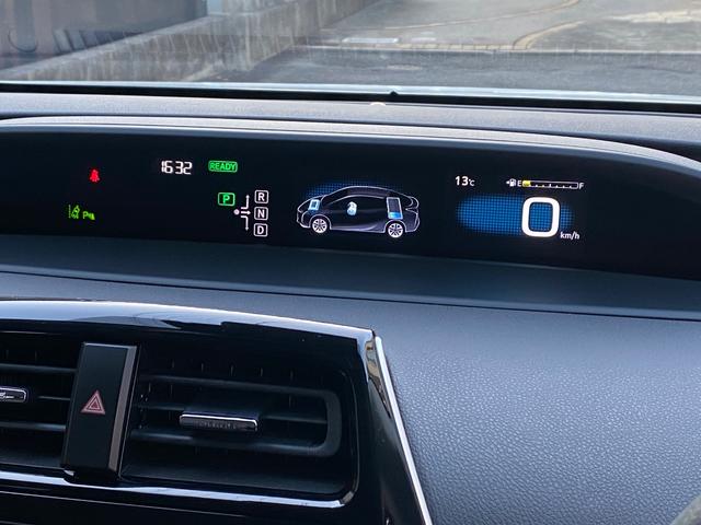 プリウス Ｓセーフティプラス　ワンオーナー／フルセグナビ／バックモニター／ＥＴＣ／トヨタセーフティセンス／ＩＣＳ／ＨＵＤ／ＬＥＤライト＆ＬＥＤフォグ／記録簿／禁煙車（21枚目）
