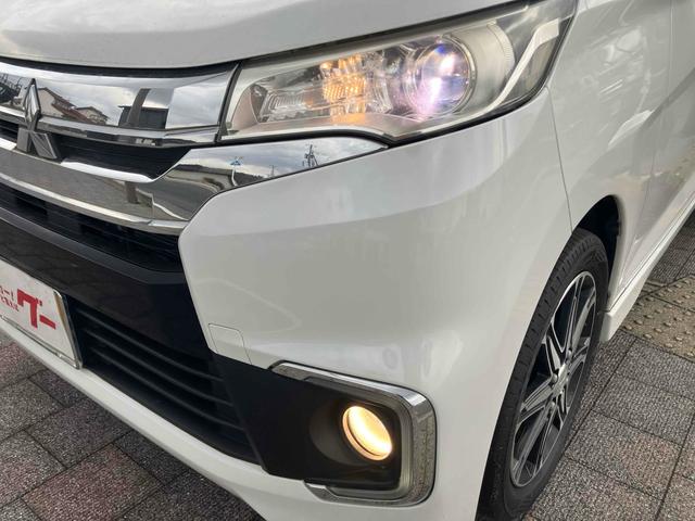 eKカスタム Tセーフティパッケージ ターボ バックカメラ メモリー地デジナビ 衝突被害軽減システム オートマチックハイビーム オートライト HID スマートキー アイドリングストップ 電動格納ミラー シートヒーター(19枚目)