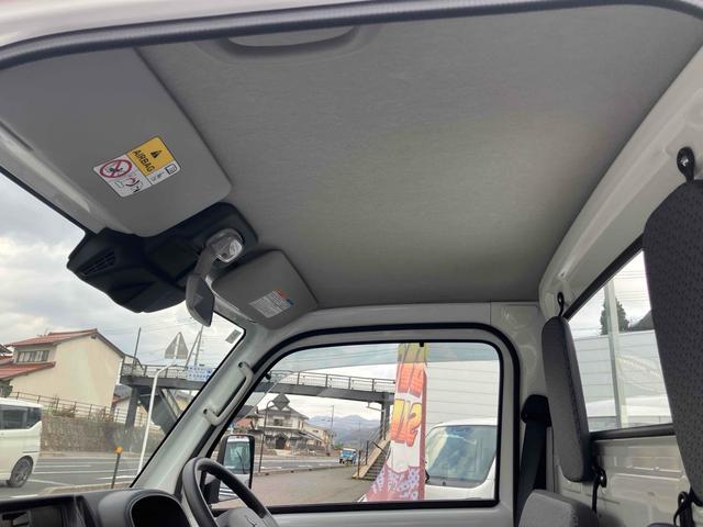 ミニキャブトラック みのり 4WD 届出済未使用車 軽トラック 5速MT 衝突被害軽減システム レーンアシスト オートライト エアコン パワステ 作業灯 Wエアバッグ(10枚目)