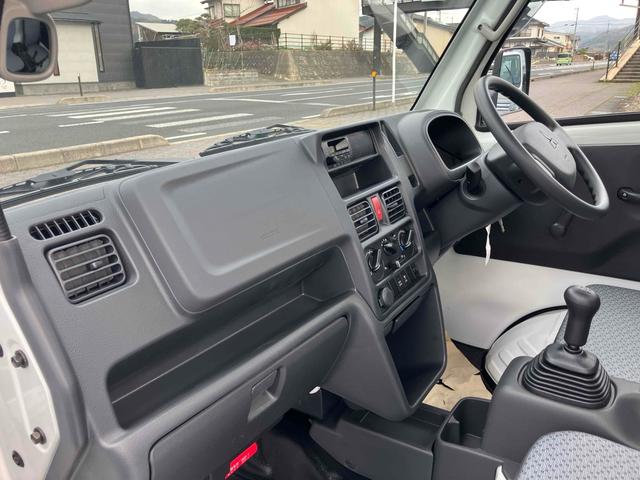 ミニキャブトラック みのり 4WD 届出済未使用車 軽トラック 5速MT 衝突被害軽減システム レーンアシスト オートライト エアコン パワステ 作業灯 Wエアバッグ(22枚目)