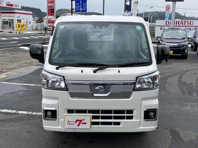 ハイゼットトラック エクストラ 4WD 5速MT 衝突被害軽減システム クリアランスソナー スマートキー アイドリングストップ 電動格納ミラー エアコン パワステ パワーウィンドウ 運転席エアバッグ(12枚目)