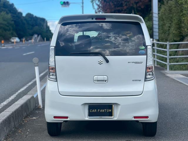 ワゴンRスティングレー X HID スマートキー アイドリングストップ ベンチシート CVT 盗難防止システム ABS アルミホイール 衝突安全ボディ エアコン(13枚目)