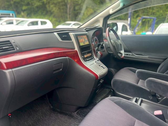 ヴェルファイア 2.4Z ドライブレコーダー ETC バックカメラ TV クリアランスソナー オートクルーズコントロール 両側スライド・片側電動 スマートキー 後席モニター 3列シート AT アルミホイール CD DVD再生(13枚目)