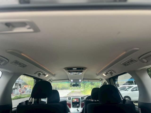 ヴェルファイア 2.4Z ドライブレコーダー ETC バックカメラ TV クリアランスソナー オートクルーズコントロール 両側スライド・片側電動 スマートキー 後席モニター 3列シート AT アルミホイール CD DVD再生(24枚目)