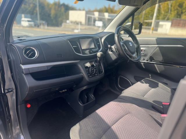 ワゴンRスティングレー T ナビ TV 衝突被害軽減システム スマートキー アイドリングストップ ベンチシート CVT ESC アルミホイール エアコン パワーステアリング パワーウィンドウ(10枚目)