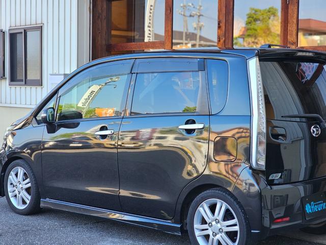 ムーヴ カスタム　ＲＳ　室内全席取り外し清掃済　ターボ　ローダウン　ＬＥＤヘッドライト　ＬＥＤフォグライト　ＬＥＤルームライト　ナビ　Ｂｌｕｅｔｏｏｔｈ　ＥＴＣ　スマートキー　アイドリングストップ　純正　ＭＯＭＯステ（13枚目）