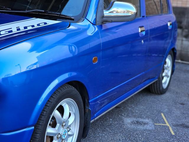 ミラジーノ ミニライトスペシャルターボ　全席取り外し清掃済　ターボ　車高調　社外マフラー　ミニライトホイール　ルーフキャリア　リアスポイラー　ＬＥＤテール　社外ナビ　地デジ　Ｂｌｕｅｔｏｏｔｈ　社外シートカバー　後期グリル　２眼メーター（17枚目）