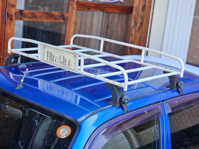ミラジーノ ミニライトスペシャルターボ　全席取り外し清掃済　ターボ　車高調　社外マフラー　ミニライトホイール　ルーフキャリア　リアスポイラー　ＬＥＤテール　社外ナビ　地デジ　Ｂｌｕｅｔｏｏｔｈ　社外シートカバー　後期グリル　２眼メーター（23枚目）