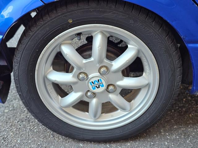 ミラジーノ ミニライトスペシャルターボ　全席取り外し清掃済　ターボ　車高調　社外マフラー　ミニライトホイール　ルーフキャリア　リアスポイラー　ＬＥＤテール　社外ナビ　地デジ　Ｂｌｕｅｔｏｏｔｈ　社外シートカバー　後期グリル　２眼メーター（75枚目）