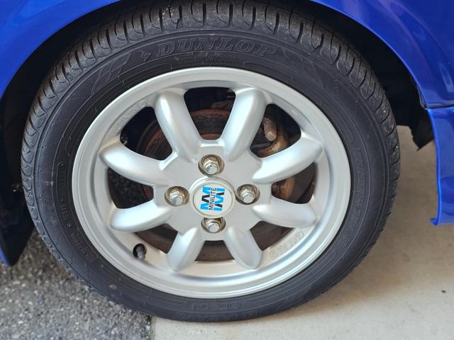 ミラジーノ ミニライトスペシャルターボ　全席取り外し清掃済　ターボ　車高調　社外マフラー　ミニライトホイール　ルーフキャリア　リアスポイラー　ＬＥＤテール　社外ナビ　地デジ　Ｂｌｕｅｔｏｏｔｈ　社外シートカバー　後期グリル　２眼メーター（76枚目）