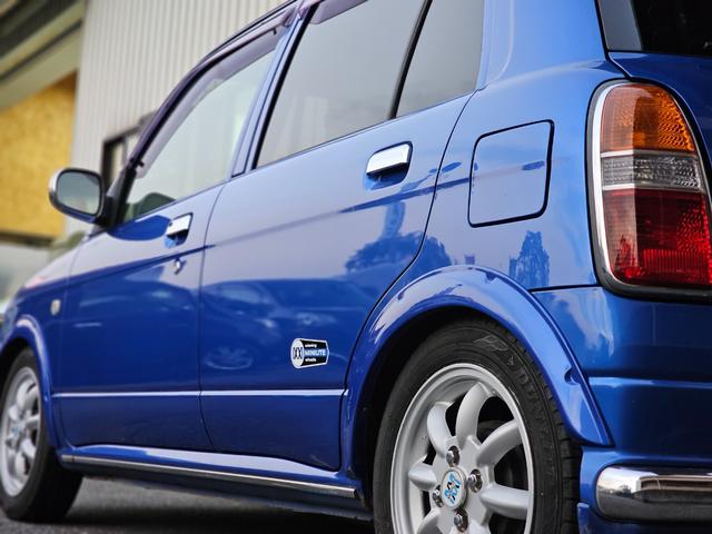 ミラジーノ ミニライトスペシャルターボ 全席取り外し清掃済 ターボ 5MT ローダウン D-SPORTSショック 社外エアクリ オーバーフェンダー メッシュグリル センターマフラー 社外フロントパイプ ショートシフト MOMOステアリング(14枚目)