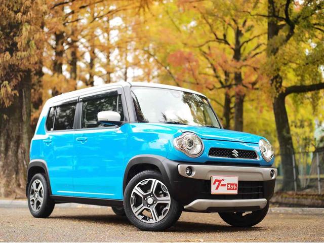 ハスラー Ｘターボ　ＥＴＣ　ナビ　ＴＶ　衝突被害軽減システム　ＨＩＤ　スマートキー　アイドリングストップ　電動格納ミラー　シートヒーター　ベンチシート　ＣＶＴ　盗難防止システム　ＡＢＳ　ＥＳＣ　アルミホイール（12枚目）