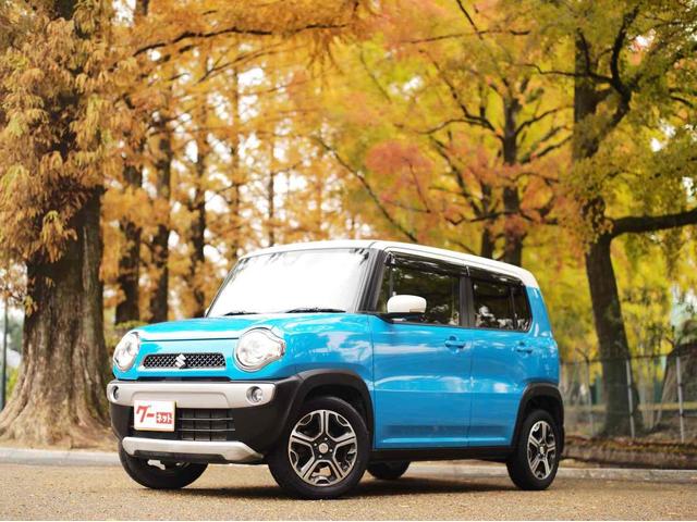 ハスラー Ｘターボ　ＥＴＣ　ナビ　ＴＶ　衝突被害軽減システム　ＨＩＤ　スマートキー　アイドリングストップ　電動格納ミラー　シートヒーター　ベンチシート　ＣＶＴ　盗難防止システム　ＡＢＳ　ＥＳＣ　アルミホイール（20枚目）