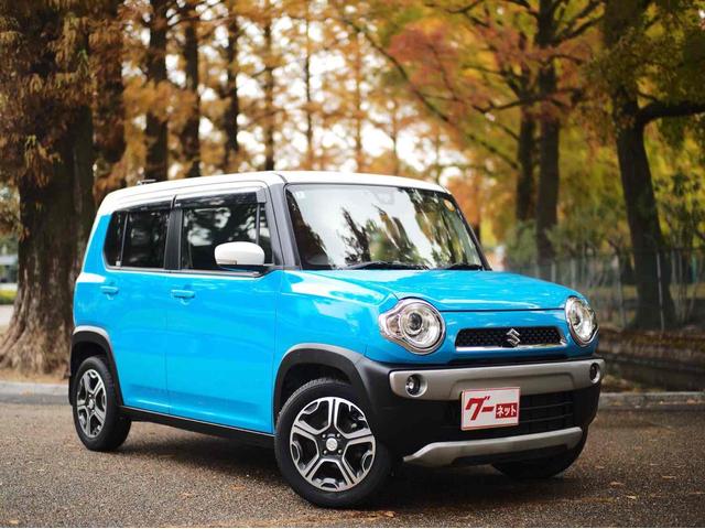 ハスラー Ｘターボ　ＥＴＣ　ナビ　ＴＶ　衝突被害軽減システム　ＨＩＤ　スマートキー　アイドリングストップ　電動格納ミラー　シートヒーター　ベンチシート　ＣＶＴ　盗難防止システム　ＡＢＳ　ＥＳＣ　アルミホイール（23枚目）