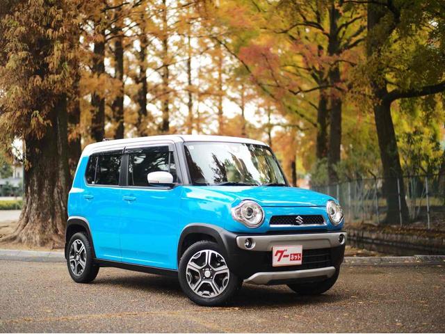 ハスラー Ｘターボ　ＥＴＣ　ナビ　ＴＶ　衝突被害軽減システム　ＨＩＤ　スマートキー　アイドリングストップ　電動格納ミラー　シートヒーター　ベンチシート　ＣＶＴ　盗難防止システム　ＡＢＳ　ＥＳＣ　アルミホイール（25枚目）