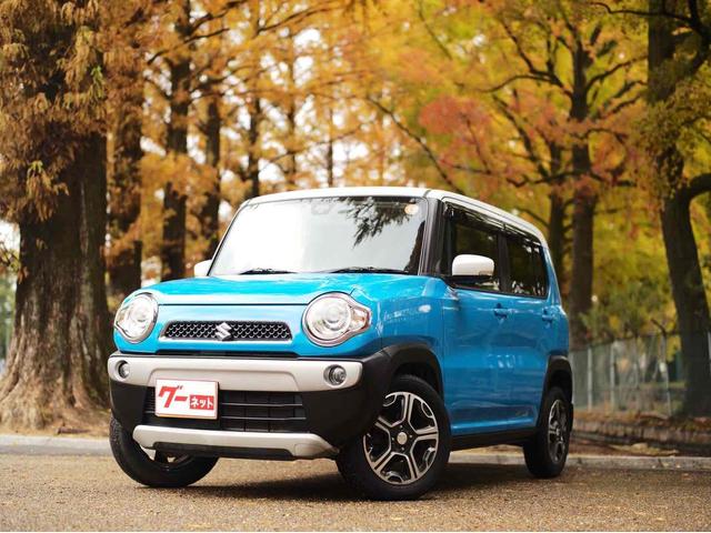 ハスラー Ｘターボ　ＥＴＣ　ナビ　ＴＶ　衝突被害軽減システム　ＨＩＤ　スマートキー　アイドリングストップ　電動格納ミラー　シートヒーター　ベンチシート　ＣＶＴ　盗難防止システム　ＡＢＳ　ＥＳＣ　アルミホイール（27枚目）