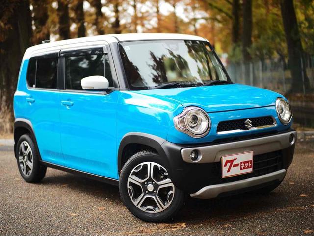 ハスラー Ｘターボ　ＥＴＣ　ナビ　ＴＶ　衝突被害軽減システム　ＨＩＤ　スマートキー　アイドリングストップ　電動格納ミラー　シートヒーター　ベンチシート　ＣＶＴ　盗難防止システム　ＡＢＳ　ＥＳＣ　アルミホイール（31枚目）