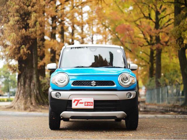 ハスラー Ｘターボ　ＥＴＣ　ナビ　ＴＶ　衝突被害軽減システム　ＨＩＤ　スマートキー　アイドリングストップ　電動格納ミラー　シートヒーター　ベンチシート　ＣＶＴ　盗難防止システム　ＡＢＳ　ＥＳＣ　アルミホイール（35枚目）