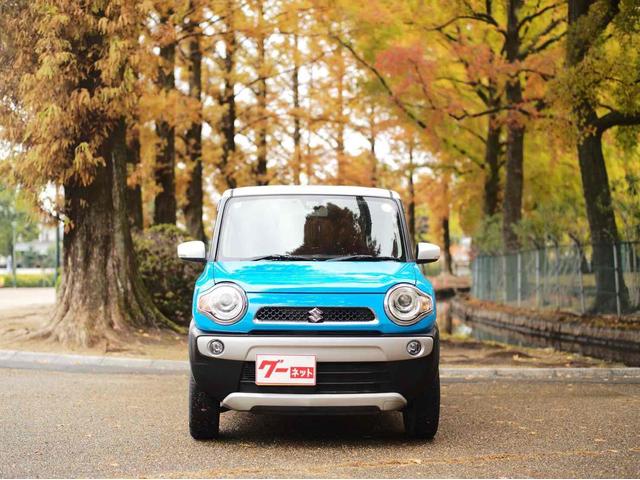 ハスラー Ｘターボ　ＥＴＣ　ナビ　ＴＶ　衝突被害軽減システム　ＨＩＤ　スマートキー　アイドリングストップ　電動格納ミラー　シートヒーター　ベンチシート　ＣＶＴ　盗難防止システム　ＡＢＳ　ＥＳＣ　アルミホイール（39枚目）