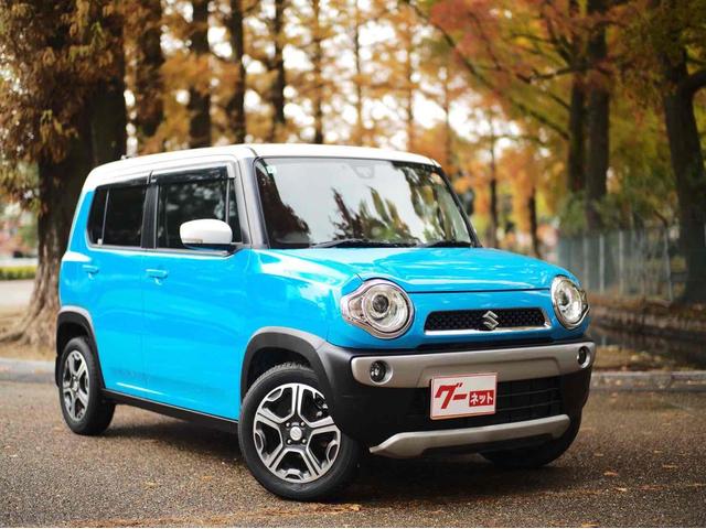 ハスラー Ｘターボ　ＥＴＣ　ナビ　ＴＶ　衝突被害軽減システム　ＨＩＤ　スマートキー　アイドリングストップ　電動格納ミラー　シートヒーター　ベンチシート　ＣＶＴ　盗難防止システム　ＡＢＳ　ＥＳＣ　アルミホイール（43枚目）