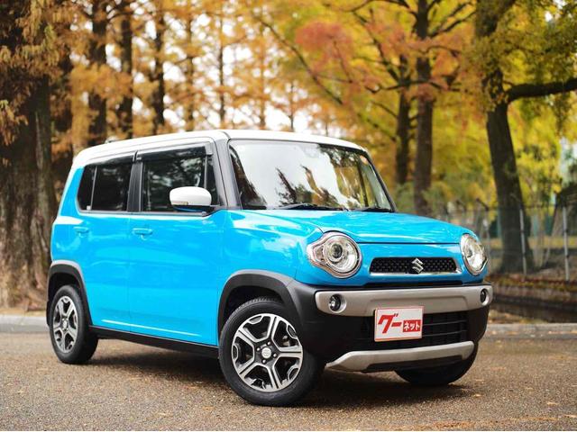 ハスラー Ｘターボ　ＥＴＣ　ナビ　ＴＶ　衝突被害軽減システム　ＨＩＤ　スマートキー　アイドリングストップ　電動格納ミラー　シートヒーター　ベンチシート　ＣＶＴ　盗難防止システム　ＡＢＳ　ＥＳＣ　アルミホイール（44枚目）