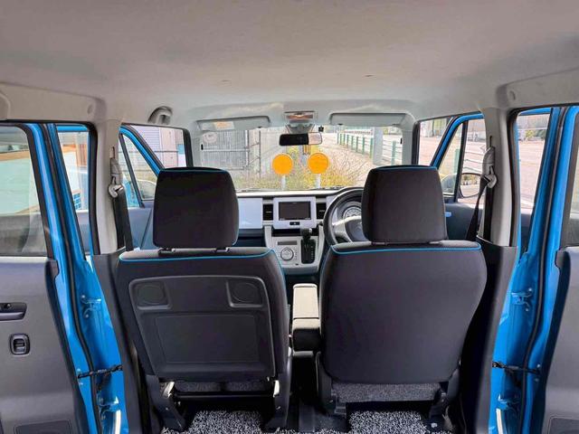 ハスラー Ｘターボ　ＥＴＣ　ナビ　ＴＶ　衝突被害軽減システム　ＨＩＤ　スマートキー　アイドリングストップ　電動格納ミラー　シートヒーター　ベンチシート　ＣＶＴ　盗難防止システム　ＡＢＳ　ＥＳＣ　アルミホイール（61枚目）