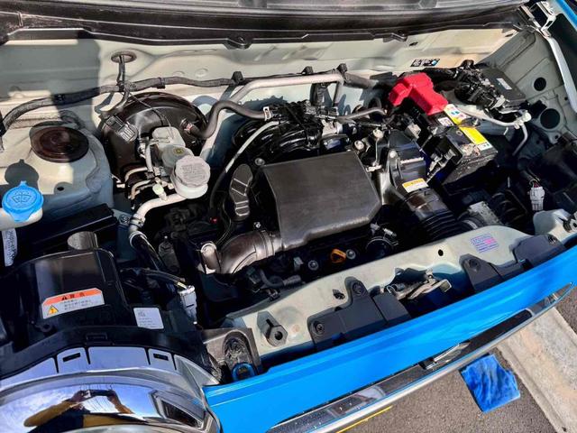 ハスラー Ｘターボ　ＥＴＣ　ナビ　ＴＶ　衝突被害軽減システム　ＨＩＤ　スマートキー　アイドリングストップ　電動格納ミラー　シートヒーター　ベンチシート　ＣＶＴ　盗難防止システム　ＡＢＳ　ＥＳＣ　アルミホイール（77枚目）