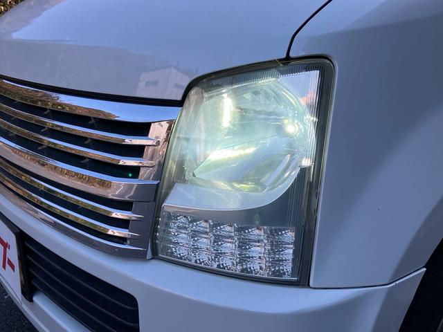 ワゴンR FXリミテッド LEDヘッドライト LEDウインカー HDDナビ TV DVD再生 バックカメラ ETC エアクリーナー 社外ステアリング 14インチアルミ(4枚目)