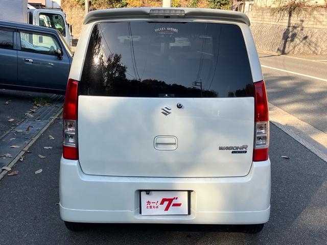 ワゴンR FXリミテッド LEDヘッドライト LEDウインカー HDDナビ TV DVD再生 バックカメラ ETC エアクリーナー 社外ステアリング 14インチアルミ(7枚目)
