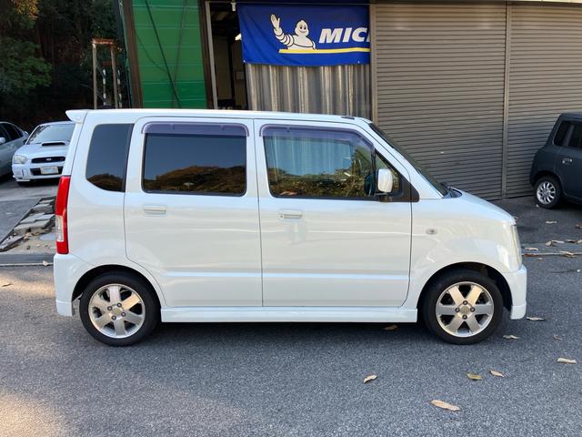 ワゴンR FXリミテッド LEDヘッドライト LEDウインカー HDDナビ TV DVD再生 バックカメラ ETC エアクリーナー 社外ステアリング 14インチアルミ(31枚目)