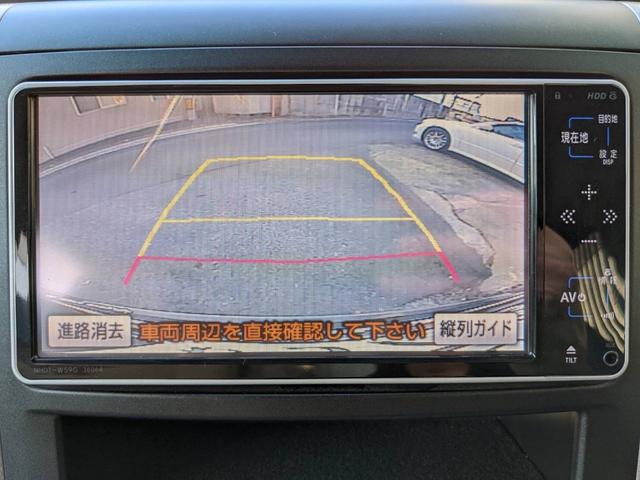 アルファード 　バックカメラ　ナビ　ＴＶ　クリアランスソナー　ＨＩＤ　スマートキー　電動格納ミラー　後席モニター　３列シート　フルフラット　オットマン　ＣＶＴ　アルミホイール　ＣＤ　ミュージックプレイヤー接続可（4枚目）