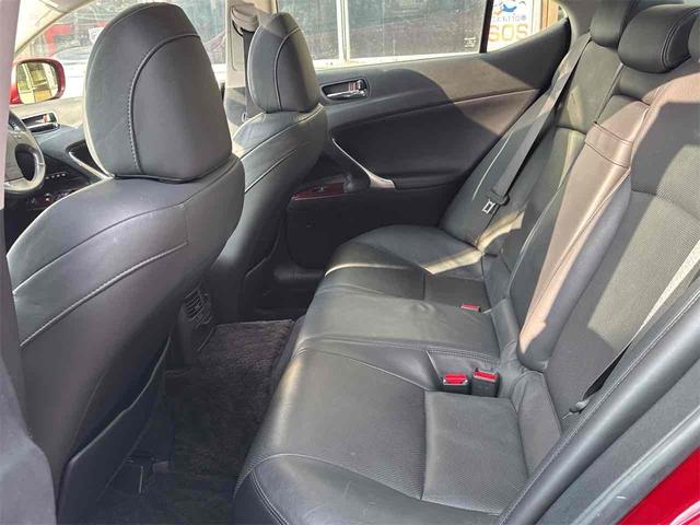 IS IS250 バージョンL ETC クリアランスソナー オートクルーズコントロール バックカメラ ナビ アルミホイール HID サンルーフ AT スマートキー 電動格納ミラー 盗難防止システム パワーシート CD MD USB(56枚目)