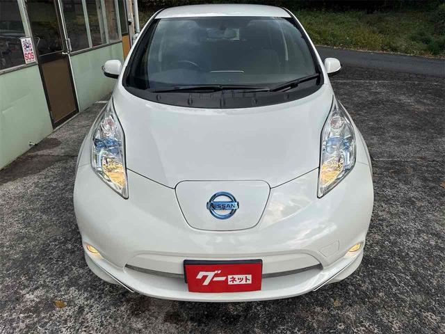 リーフ Ｇ　バックカメラ　ナビ　ＴＶ　オートクルーズコントロール　アルミホイール　スマートキー　電動格納ミラー　シートヒーター　ＣＶＴ　盗難防止システム　衝突安全ボディ　記録簿　ＡＢＳ　ＥＳＣ　ＣＤ（10枚目）