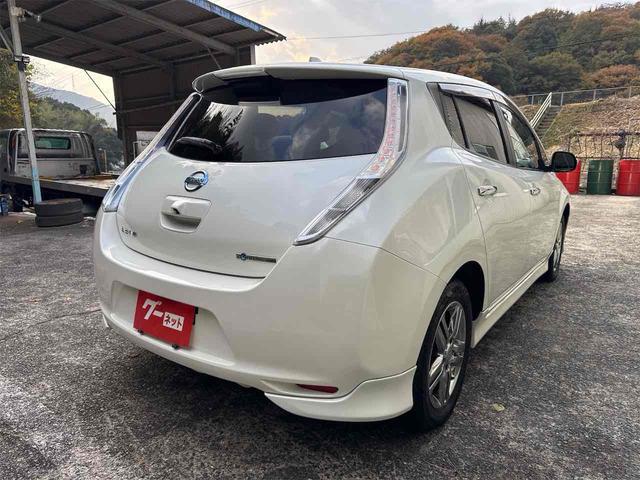 リーフ Ｇ　バックカメラ　ナビ　ＴＶ　オートクルーズコントロール　アルミホイール　スマートキー　電動格納ミラー　シートヒーター　ＣＶＴ　盗難防止システム　衝突安全ボディ　記録簿　ＡＢＳ　ＥＳＣ　ＣＤ（15枚目）