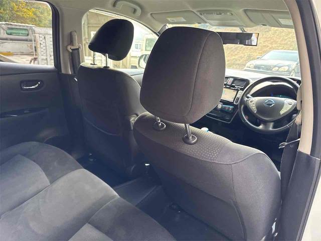 リーフ Ｇ　バックカメラ　ナビ　ＴＶ　オートクルーズコントロール　アルミホイール　スマートキー　電動格納ミラー　シートヒーター　ＣＶＴ　盗難防止システム　衝突安全ボディ　記録簿　ＡＢＳ　ＥＳＣ　ＣＤ（39枚目）