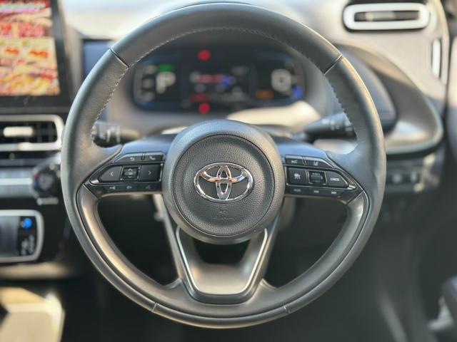 本革巻きステアリング★スレも少なく状態は良好です♪