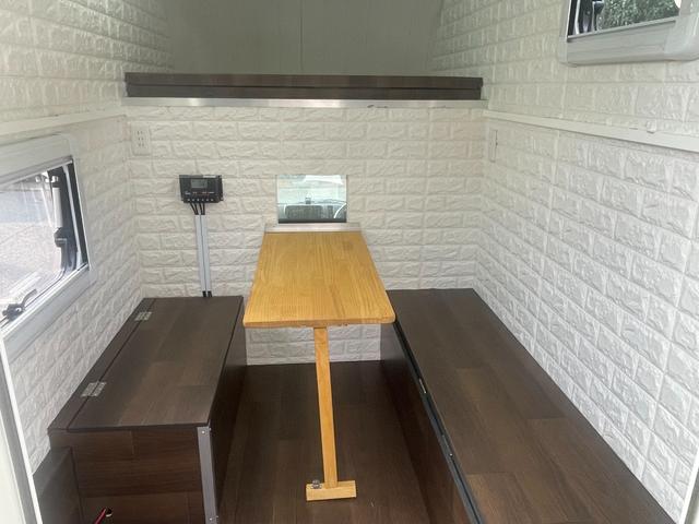 キャリイトラック 　トリパル　キャンピング　走行充電　ソーラーパネル　１００ａｈサブバッテリー　外部電源（2枚目）