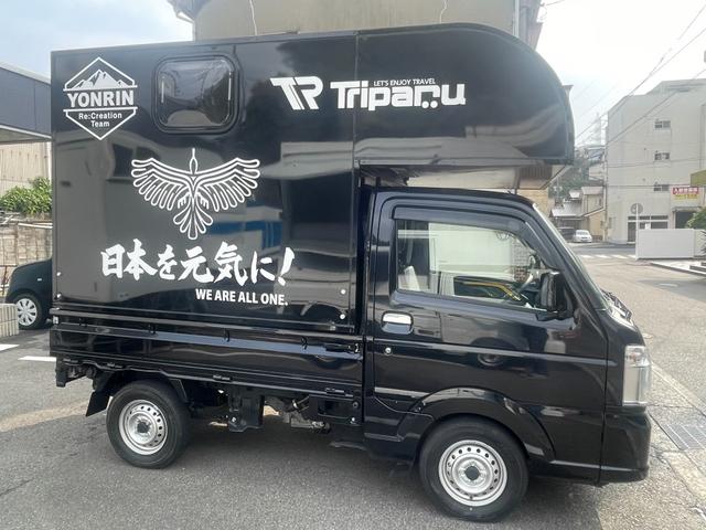 キャリイトラック 　トリパル　キャンピング　走行充電　ソーラーパネル　１００ａｈサブバッテリー　外部電源（22枚目）