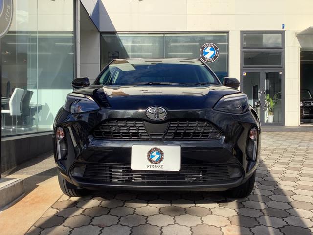 ヤリスクロス トヨタ ｇ ８インチディスプレーオーディオ バックカメラ アダプティブクルーズコントロール 届出済未使用車 禁煙車 本革巻き３本スポークステアリングホイール 加飾付 ハンズフリー 音声認識 クルーズコントロール 広島県 ｇ ８インチディスプレー