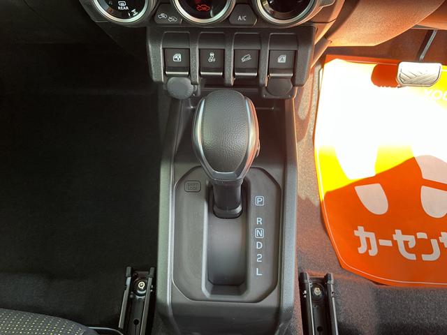 ジムニー ＸＣ　届出済未未使用車　４型　リアセンサー　スズキセーフティ　ステアリングスイッチ（28枚目）