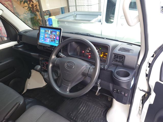 ハイゼットカーゴ スペシャルSAIII 10インチディスプレーオーディオ・Bluetooth・バックカメラ・LEDライト・オートライト・オートハイビーム・アイドリングSTOP・衝突軽減ブレーキ・車線逸脱警報・リヤソナー・キーレス&スペア(16枚目)